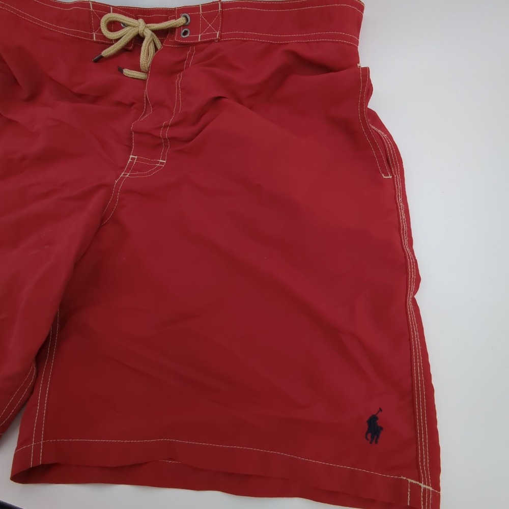 Polo Ralph Lauren Board Short Men's Sz XL 4-Pocket Red Style *READ*